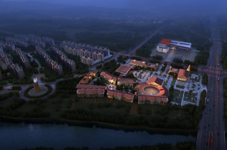 Complesso hotel, conferenze, ristorante e servizi